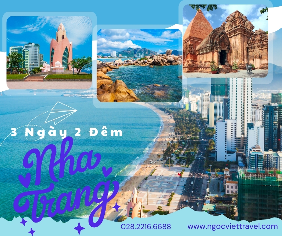 TOUR NHA TRANG - KHÁCH SẠN 5 SAO - TẶNG BUFFET HẢI SẢN + UỐNG BEER KHÔNG GIỚI HẠN