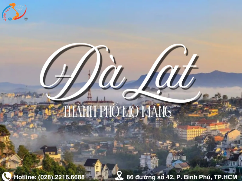 ĐÀ LẠT – TEA RESORT THÁC PRENN - NÔNG TRẠI CÚN – GOD VALLEY