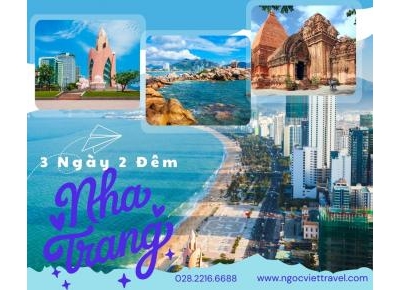 TOUR NHA TRANG - KHÁCH SẠN 5 SAO - TẶNG BUFFET HẢI SẢN + UỐNG BEER KHÔNG GIỚI HẠN